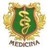 Matriz de Bordado Logotipo Medicina. Baixe agora no formato compatível com sua máquina de bordar DST, EXP, JEF, PES e XXX. Conta com 5 cores e 4 tamanhos disponíveis. Entre e veja mais detalhes da matriz para sua máquina computadorizada.