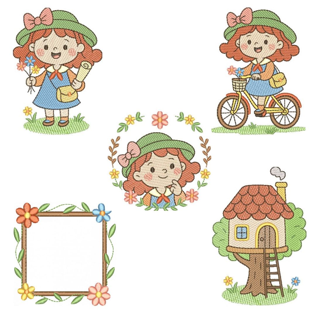 Pacote Menina Florzinha