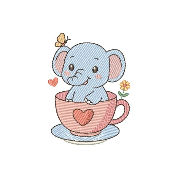 Xícara do Elefante Cute