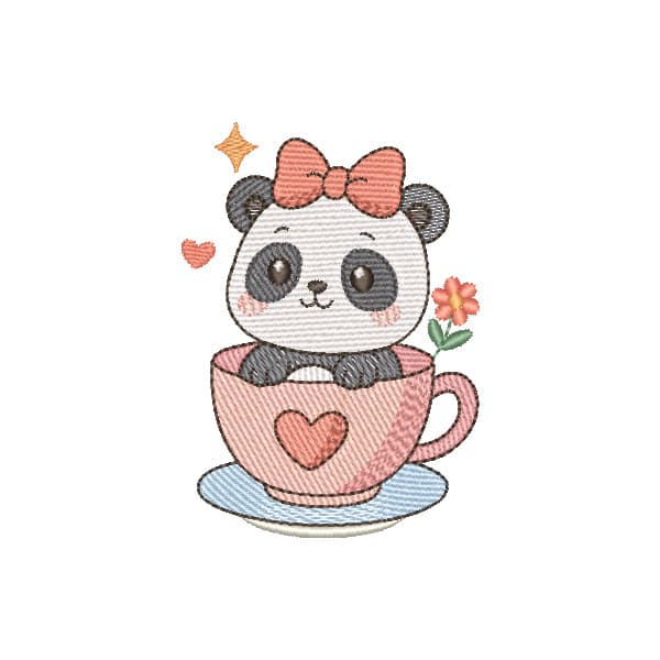 Xícara do Panda Cute