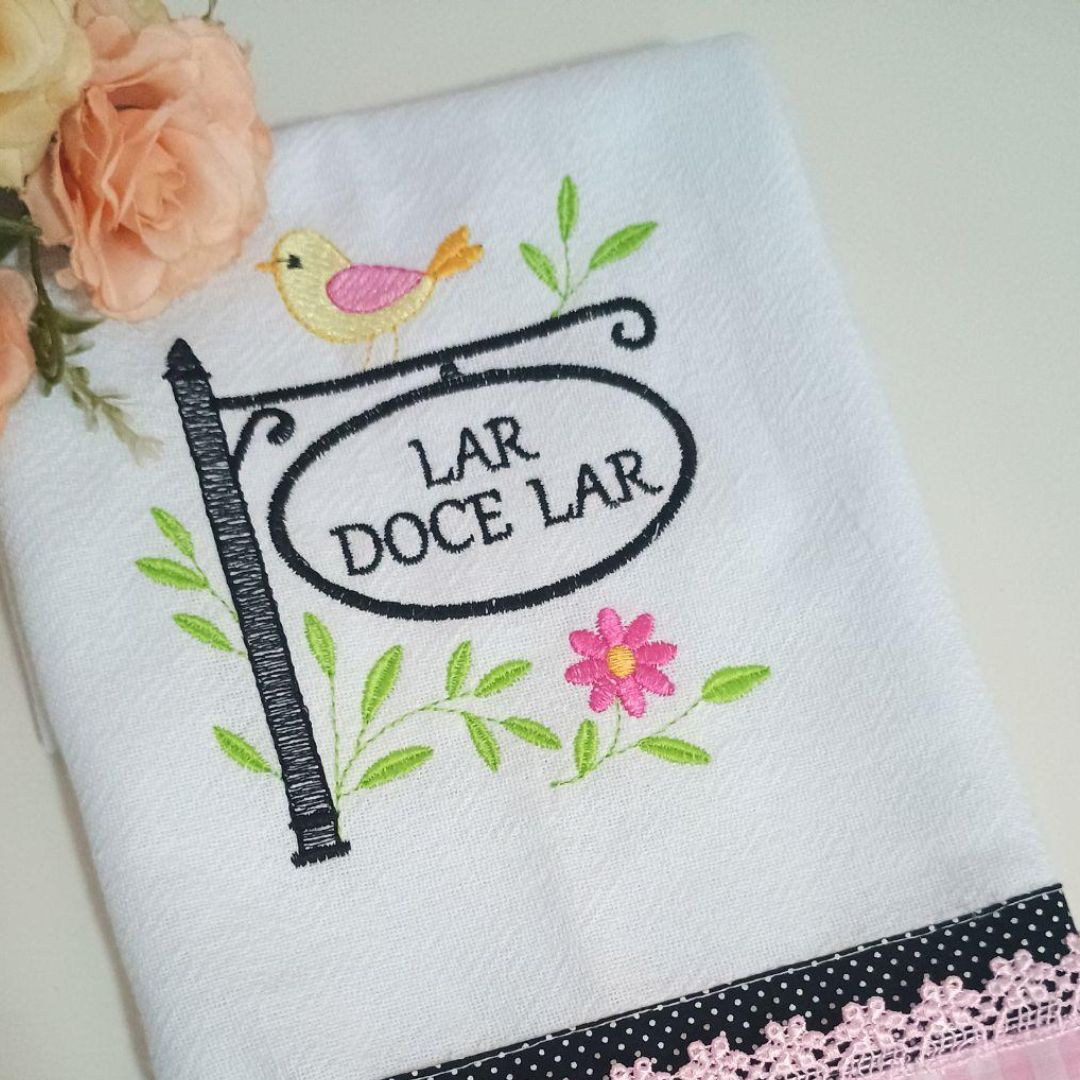 Lar Doce Lar Placa Decorativa