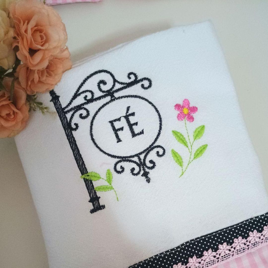Fé Placa Decorativa