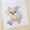 Raposa em Patchwork com Brinquedos