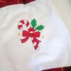 Bengala Doce de Natal com Laço