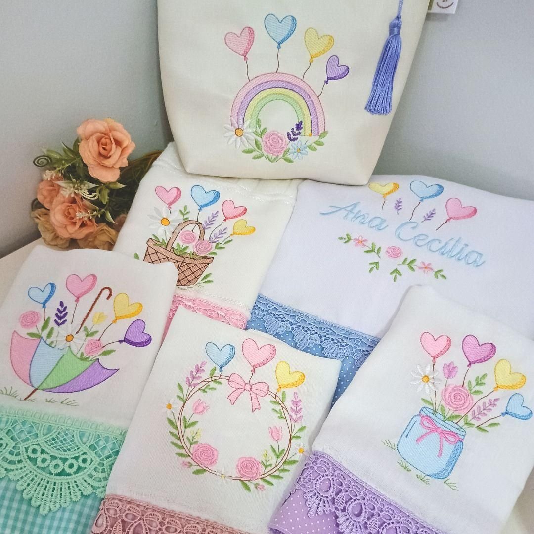 Pacote Encanto Floral com Balões