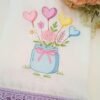 Pote Floral com Balões