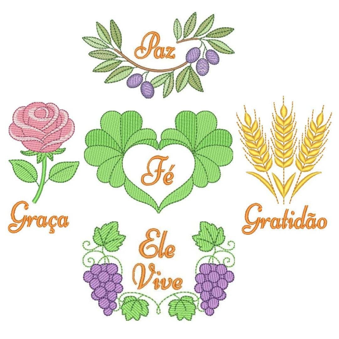 Pacote Mensagens Cristãs que Florescem