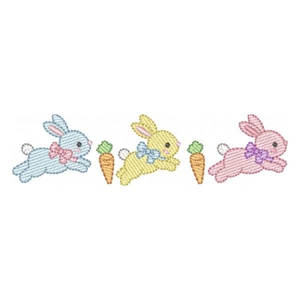 Três Coelhos Saltitantes