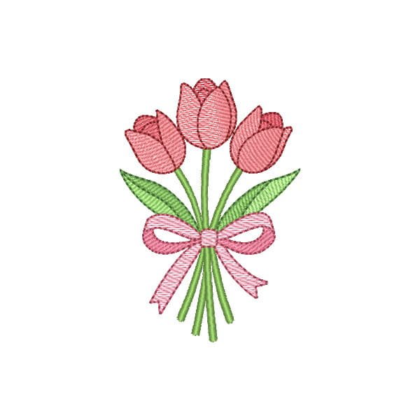 Buquê de Tulipas Delicada