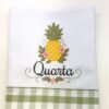 Matriz de Bordado Abacaxi no Quarta
