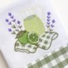 Matriz de Bordado Limonada com Lavanda