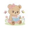 Pacote Ursinha Cute no Jardim - Imagem 3