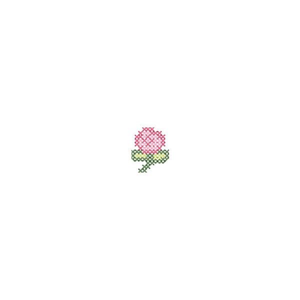 Matriz de Bordado Mini Rosa
