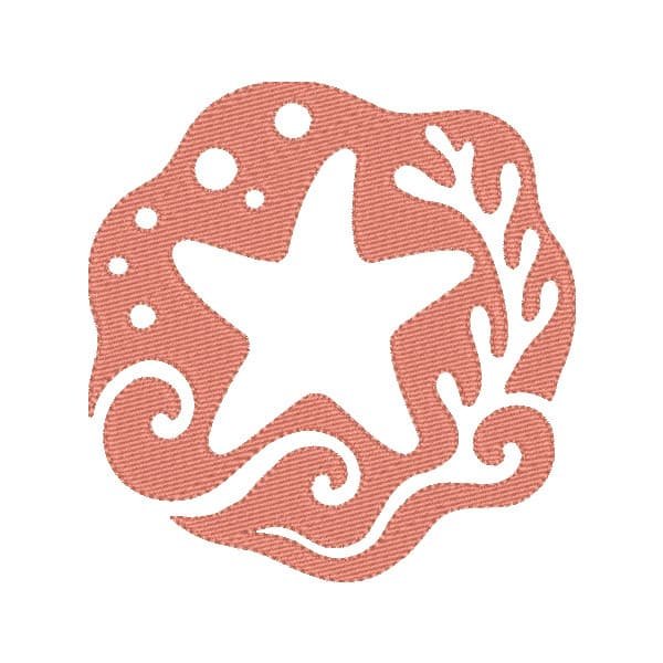 Estrela do Mar Embossed