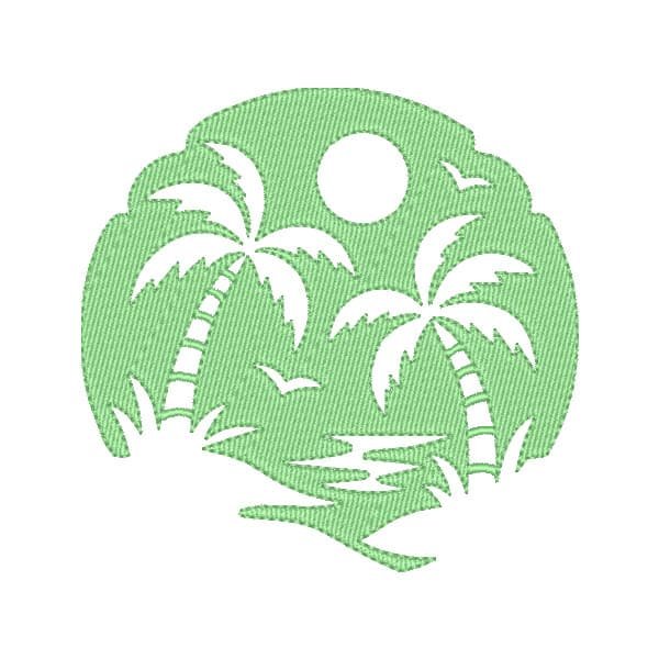 Ilha Tropical Embossed