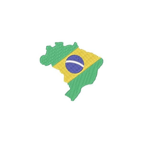 Matriz de Bordado Mapa do Brasil