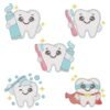 Pacote de Matrizes de Bordado Dentinho Saudável