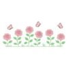 Matriz de Bordado Jardim de Rosas e Borboletas